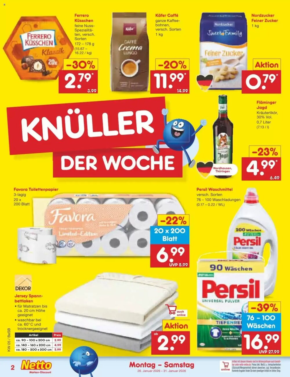 Netto Marken-Discount Prospekt (ab 26.01.2026) zum Blättern - Seite 2
