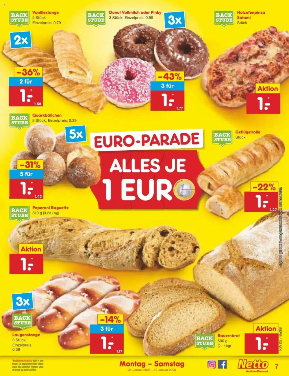 Netto Marken-Discount Prospekt (ab 26.01.2026) zum Blättern - Seite 7