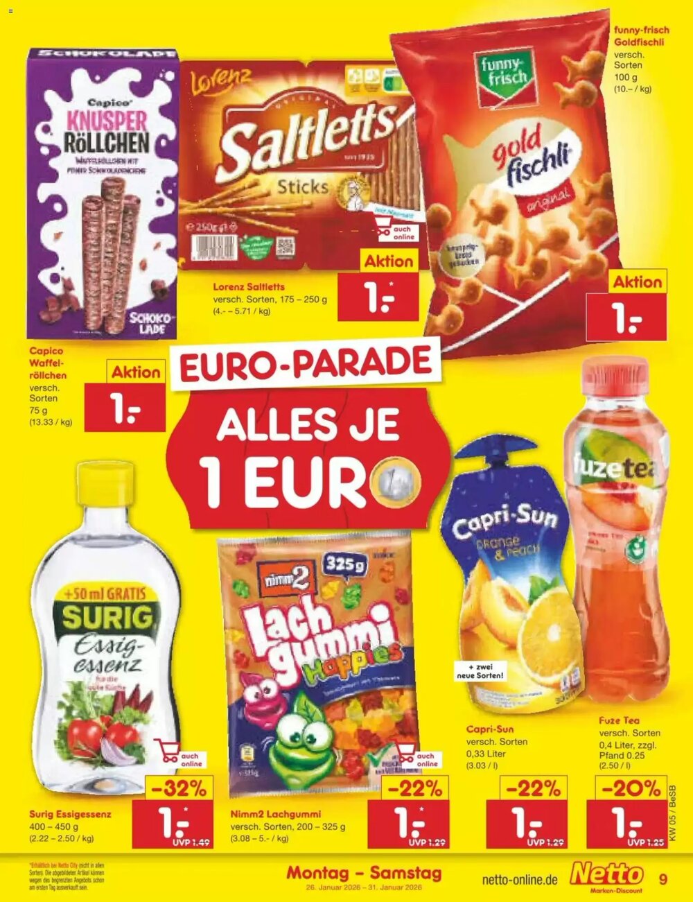 Netto Marken-Discount Prospekt (ab 26.01.2026) zum Blättern - Seite 9