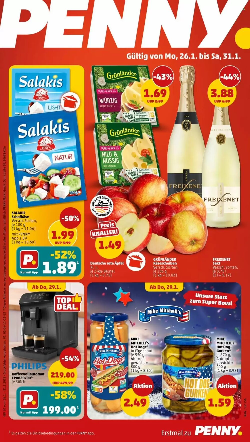 PENNY Prospekt (ab 26.01.2026) zum Blättern - Seite 1