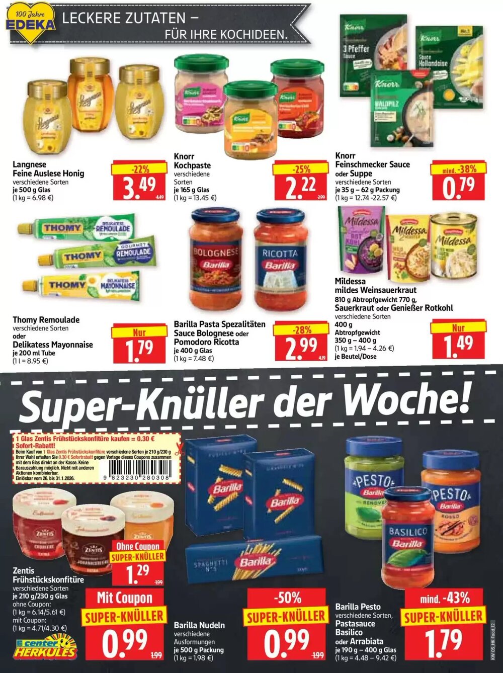 Edeka Herkules Prospekt (ab 26.01.2026) zum Blättern - Seite 12