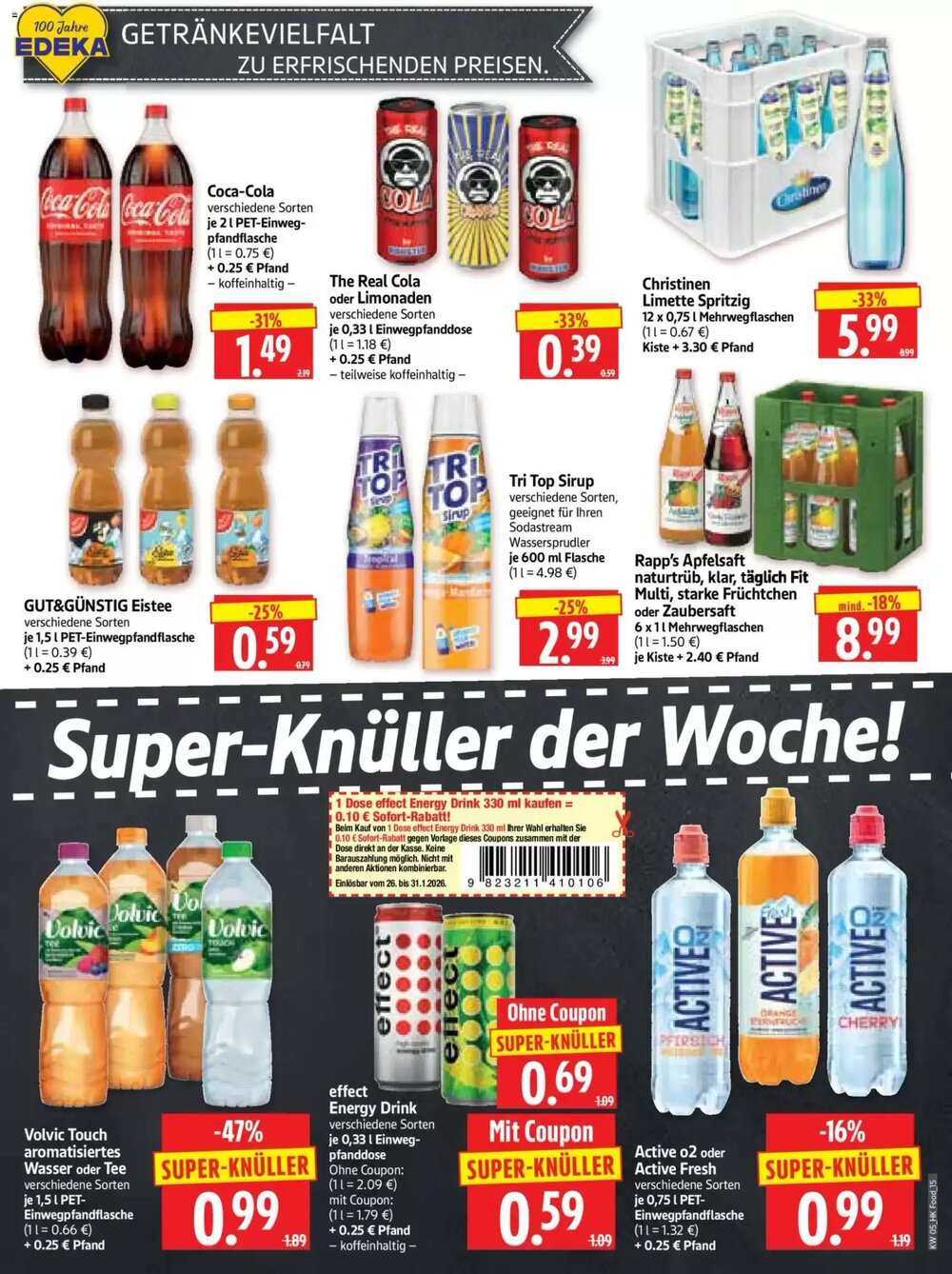 Edeka Herkules Prospekt (ab 26.01.2026) zum Blättern - Seite 15