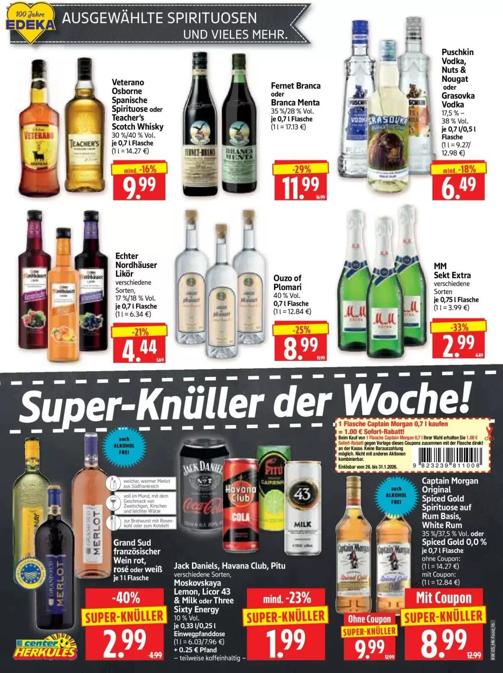 Edeka Herkules Prospekt (ab 26.01.2026) zum Blättern - Seite 16