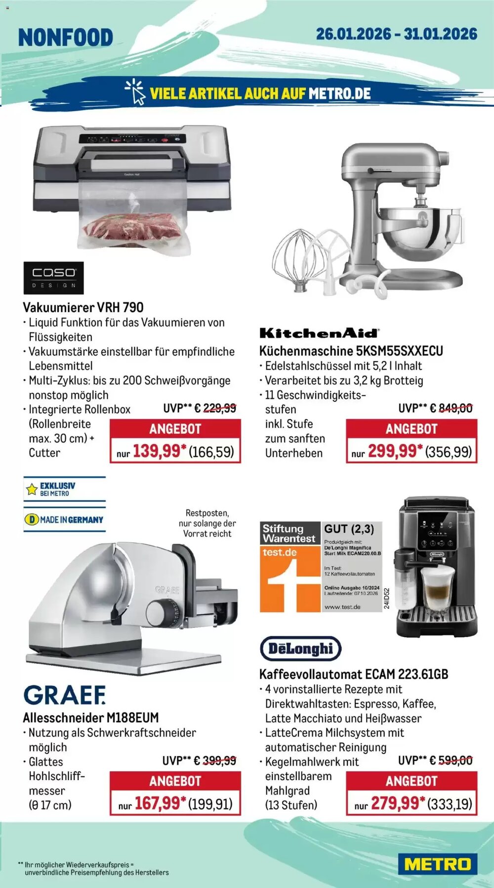 METRO Prospekt (ab 26.01.2026) zum Blättern - Seite 21