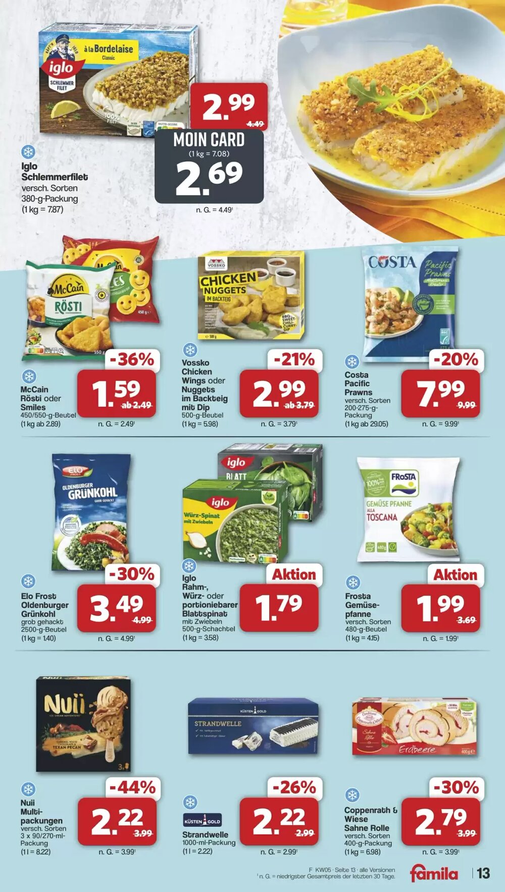 Famila Nord West Prospekt (ab 26.01.2026) zum Blättern - Seite 13