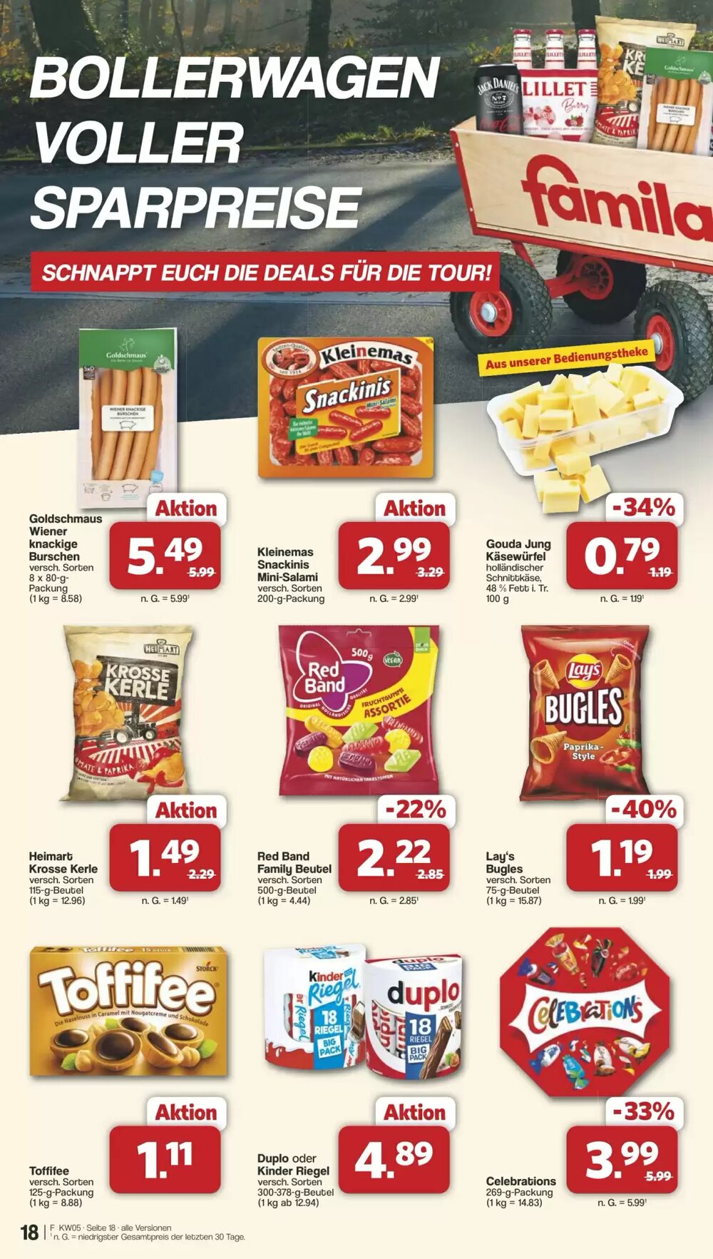 Famila Nord West Prospekt (ab 26.01.2026) zum Blättern - Seite 18