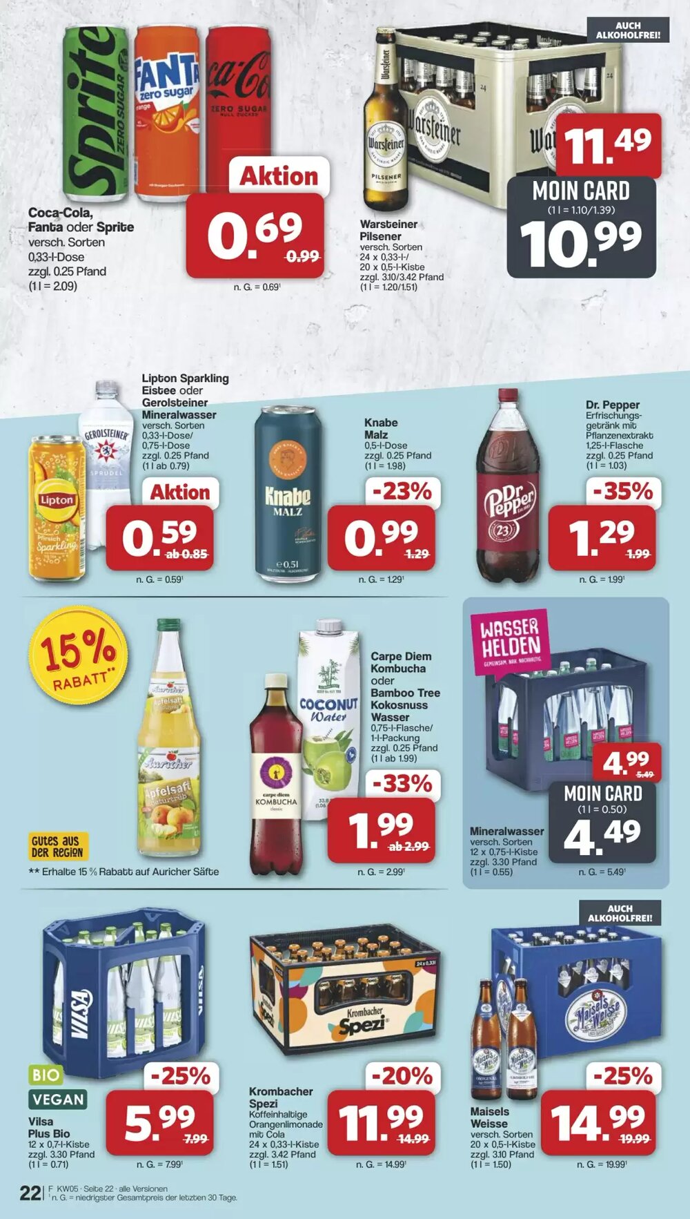 Famila Nord West Prospekt (ab 26.01.2026) zum Blättern - Seite 22