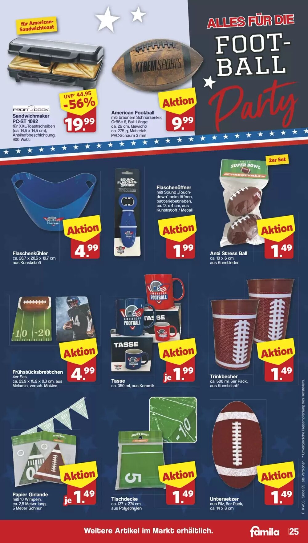 Famila Nord West Prospekt (ab 26.01.2026) zum Blättern - Seite 25