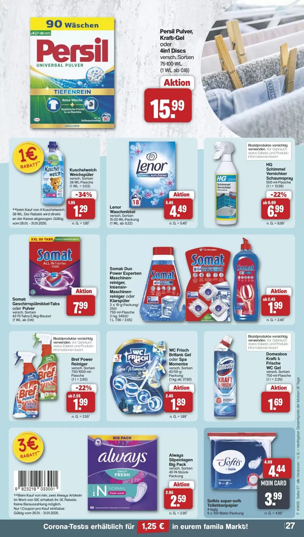 Famila Nord West Prospekt (ab 26.01.2026) zum Blättern - Seite 27