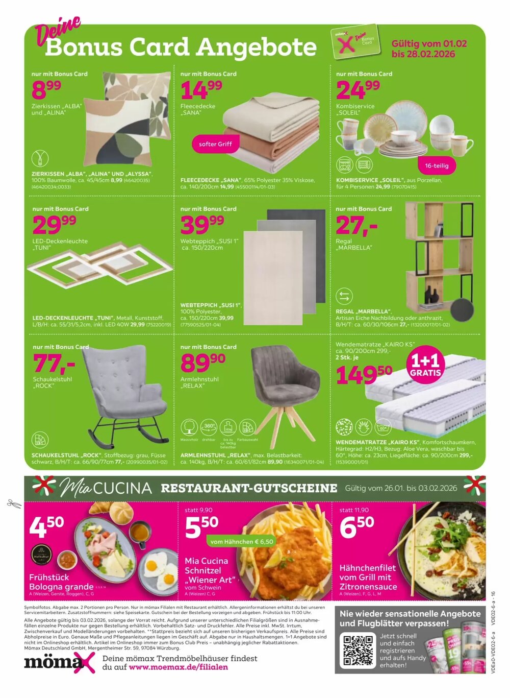 Mömax Prospekt (ab 26.01.2026) zum Blättern - Seite 16