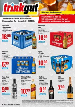 trinkgut Prospekt (ab 26.01.2026) zum Blättern - Seite 1