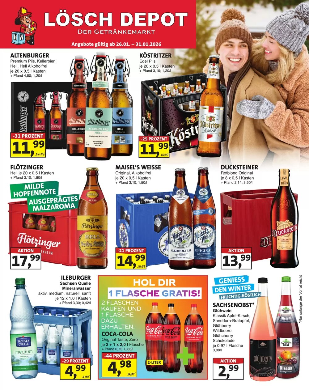 Lösch Depot Prospekt (ab 26.01.2026) zum Blättern - Seite 1