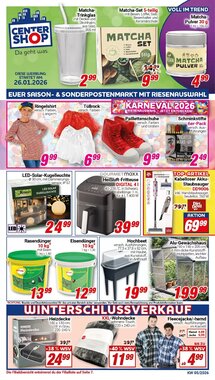 CENTERSHOP Prospekt (ab 26.01.2026) zum Blättern - Seite 1