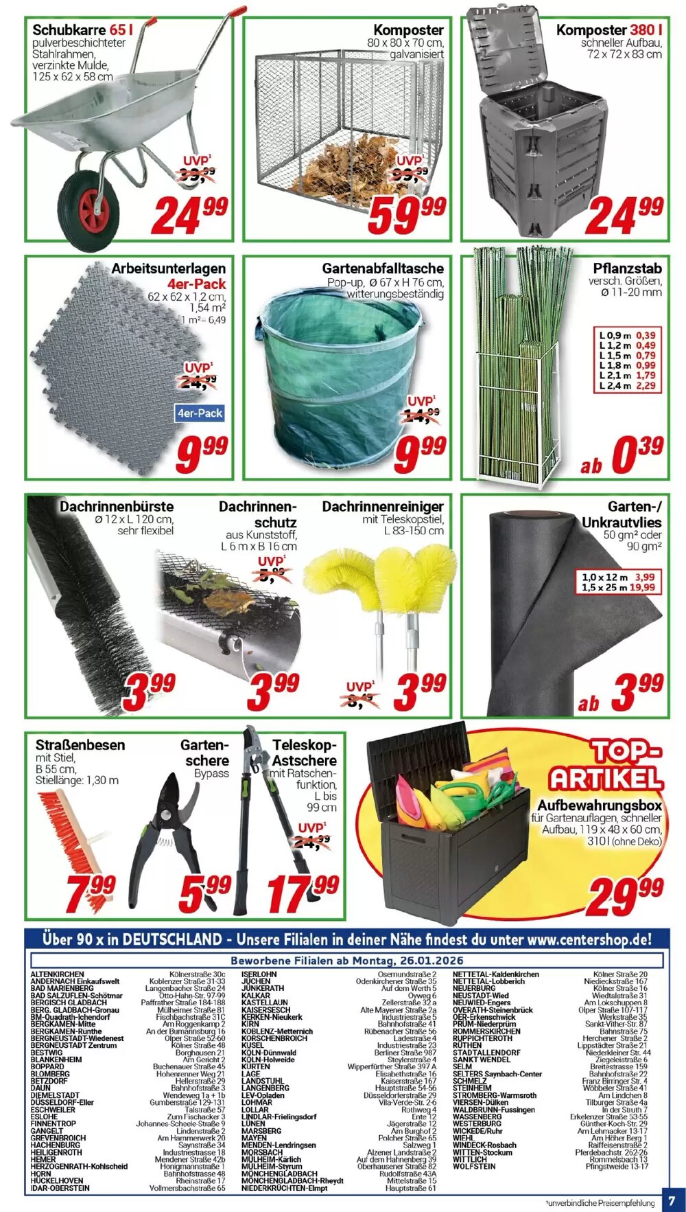 CENTERSHOP Prospekt (ab 26.01.2026) zum Blättern - Seite 7