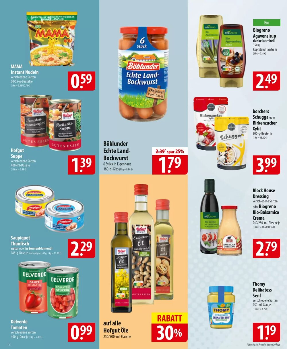 Famila Nord Ost Prospekt (ab 26.01.2026) zum Blättern - Seite 12