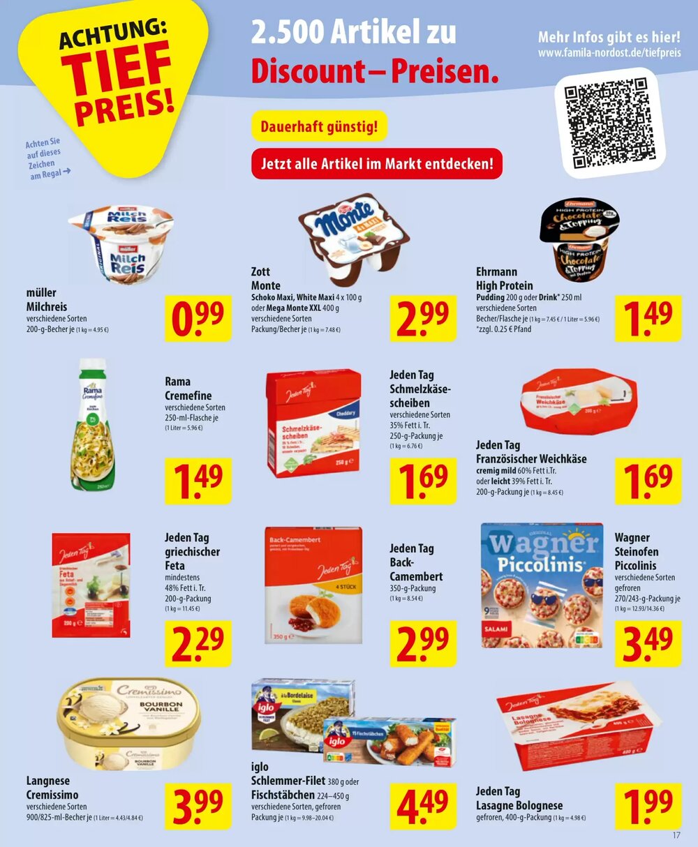 Famila Nord Ost Prospekt (ab 26.01.2026) zum Blättern - Seite 17