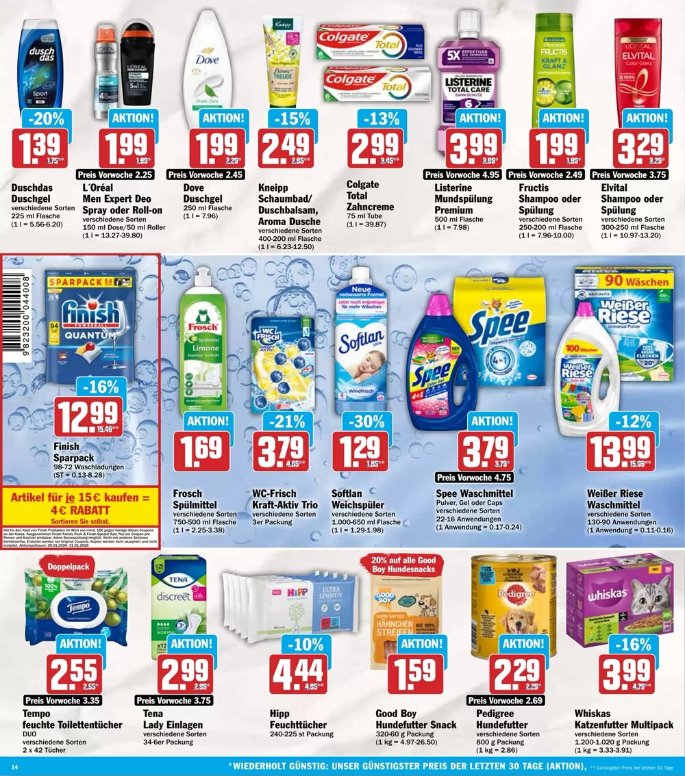 Hit Prospekt (ab 26.01.2026) zum Blättern - Seite 14