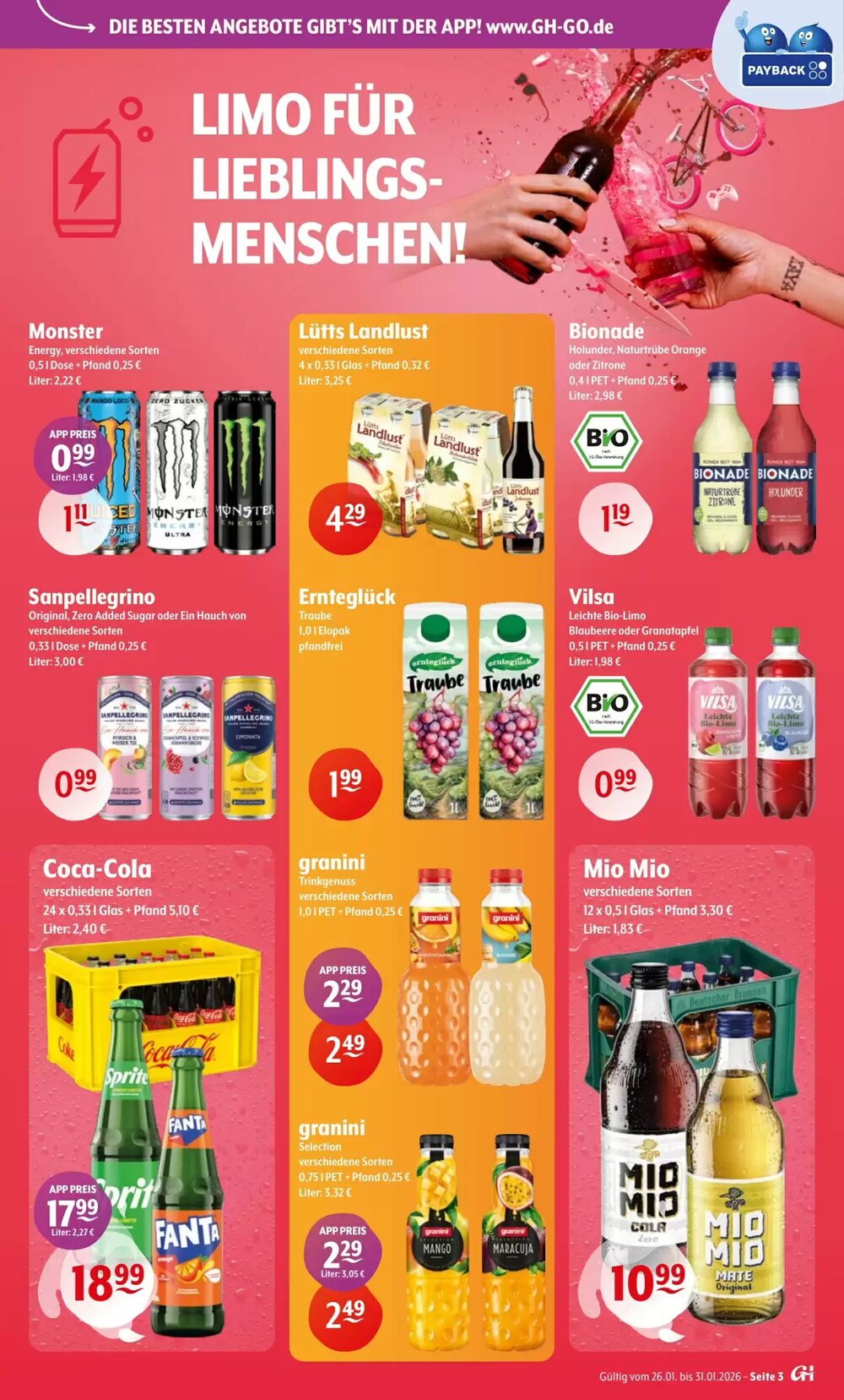 Trink und Spare Prospekt (ab 26.01.2026) zum Blättern - Seite 3