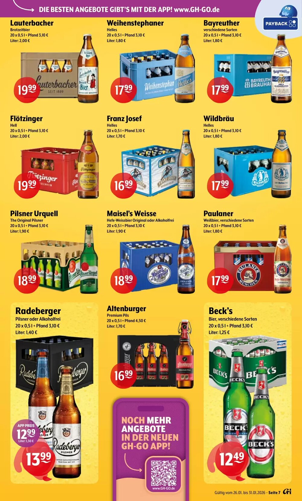 Getränke Hoffmann Prospekt (ab 26.01.2026) zum Blättern - Seite 7