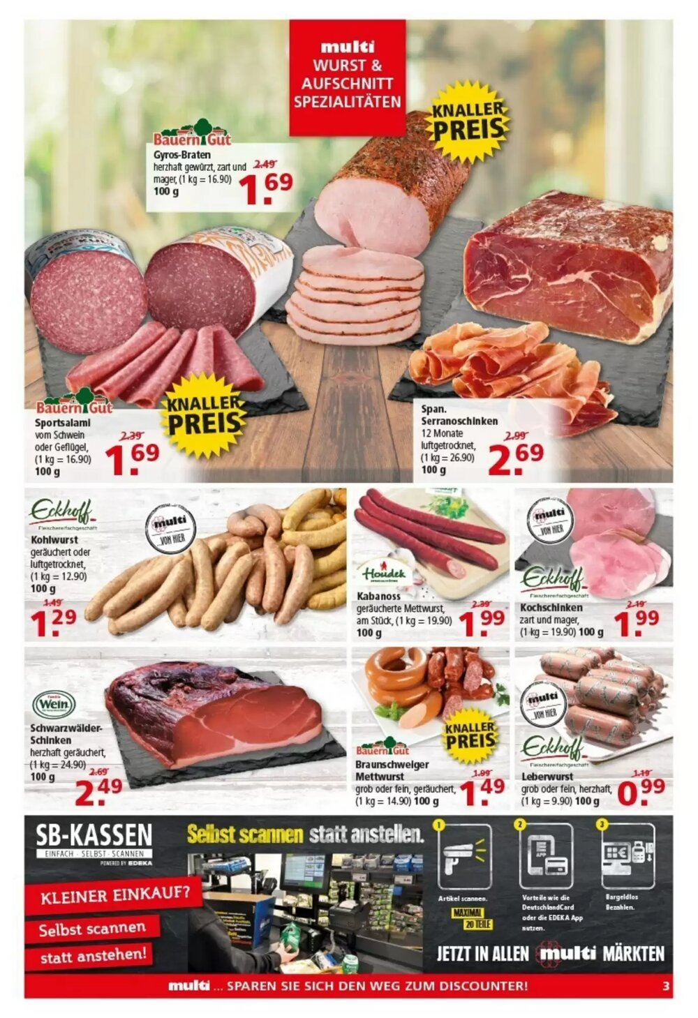 Multi Markt Prospekt (ab 26.01.2026) zum Blättern - Seite 3