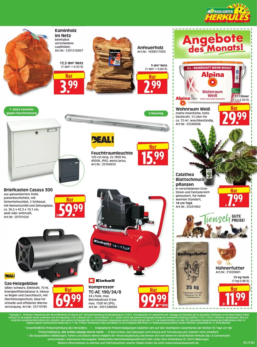 Herkules Baumarkt Prospekt (ab 26.01.2026) zum Blättern - Seite 8