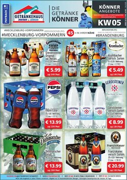 Getränkehaus Prospekt (ab 26.01.2026) zum Blättern