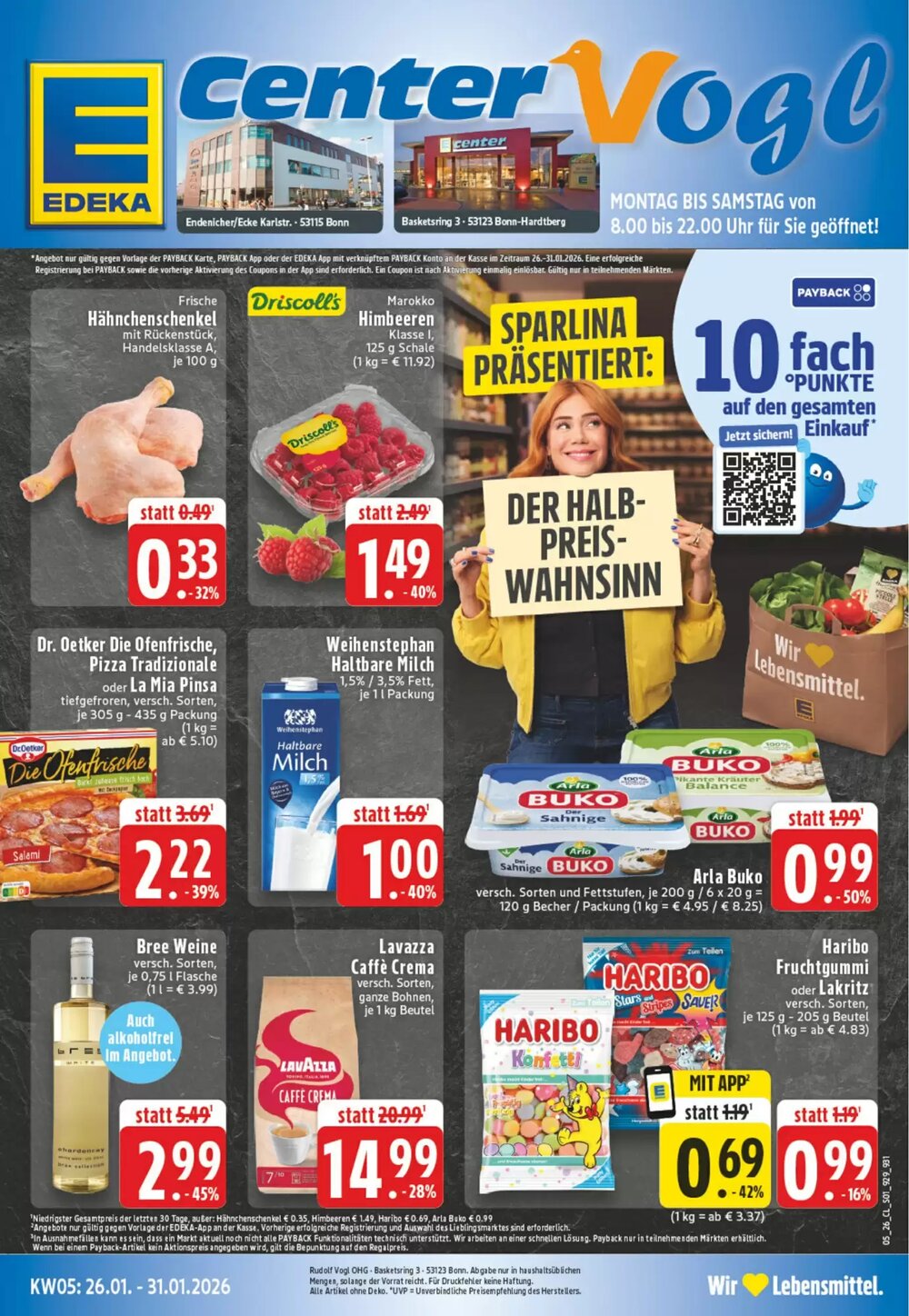 EDEKA Vogl Prospekt (ab 26.01.2026) zum Blättern - Seite 1