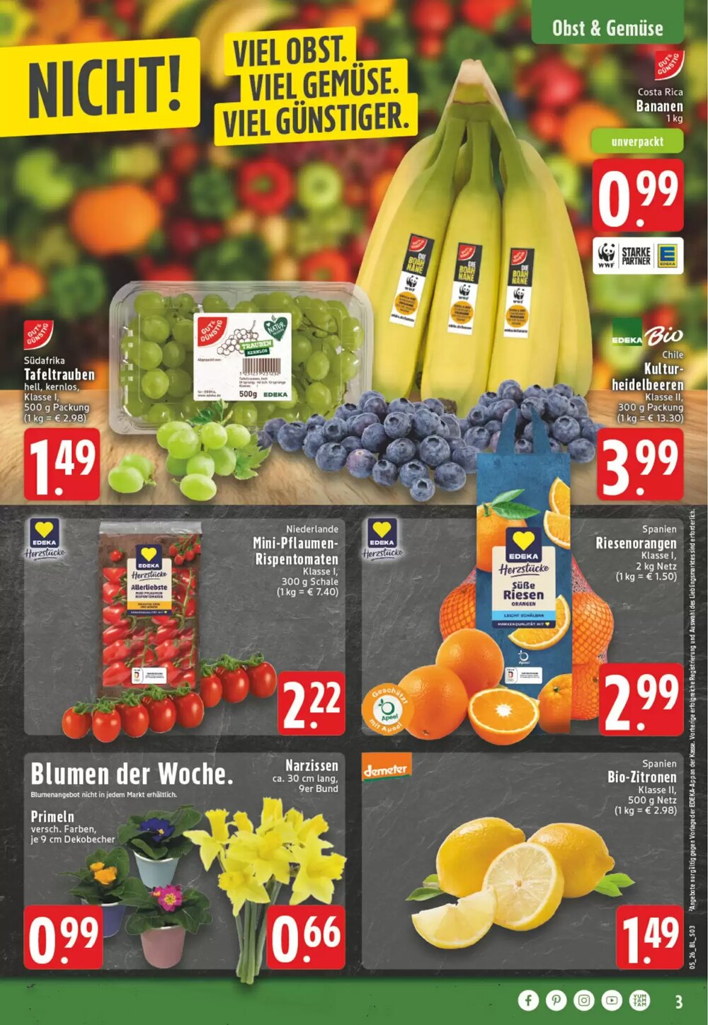 EDEKA Vogl Prospekt (ab 26.01.2026) zum Blättern - Seite 3