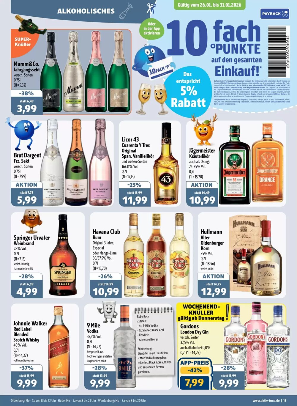 Aktiv Irma Prospekt (ab 26.01.2026) zum Blättern - Seite 15