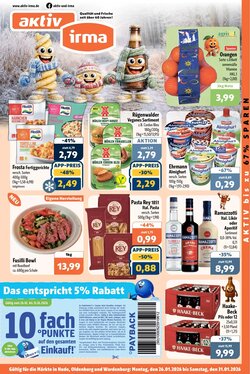 Aktiv Irma Prospekt (ab 26.01.2026) zum Blättern - Seite 1