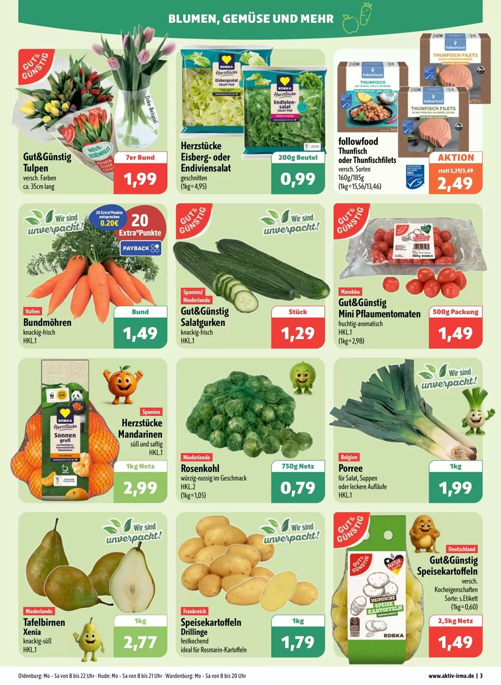 Aktiv Irma Prospekt (ab 26.01.2026) zum Blättern - Seite 3
