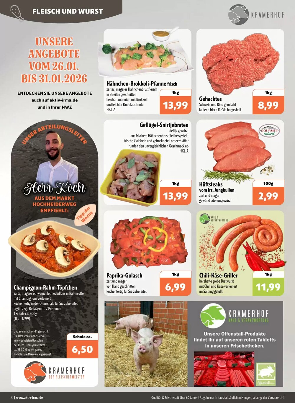 Aktiv Irma Prospekt (ab 26.01.2026) zum Blättern - Seite 4