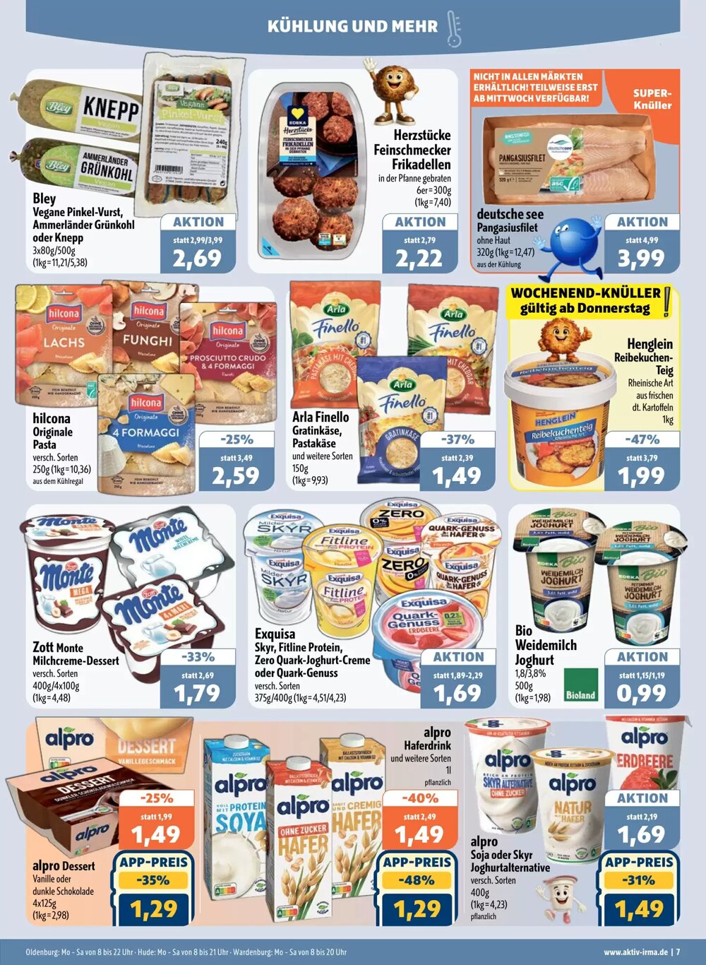 Aktiv Irma Prospekt (ab 26.01.2026) zum Blättern - Seite 7