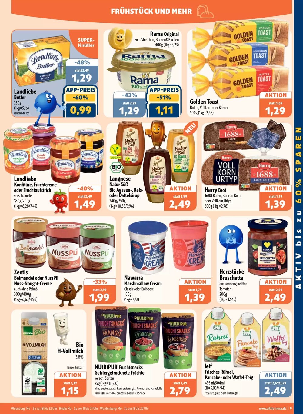 Aktiv Irma Prospekt (ab 26.01.2026) zum Blättern - Seite 9