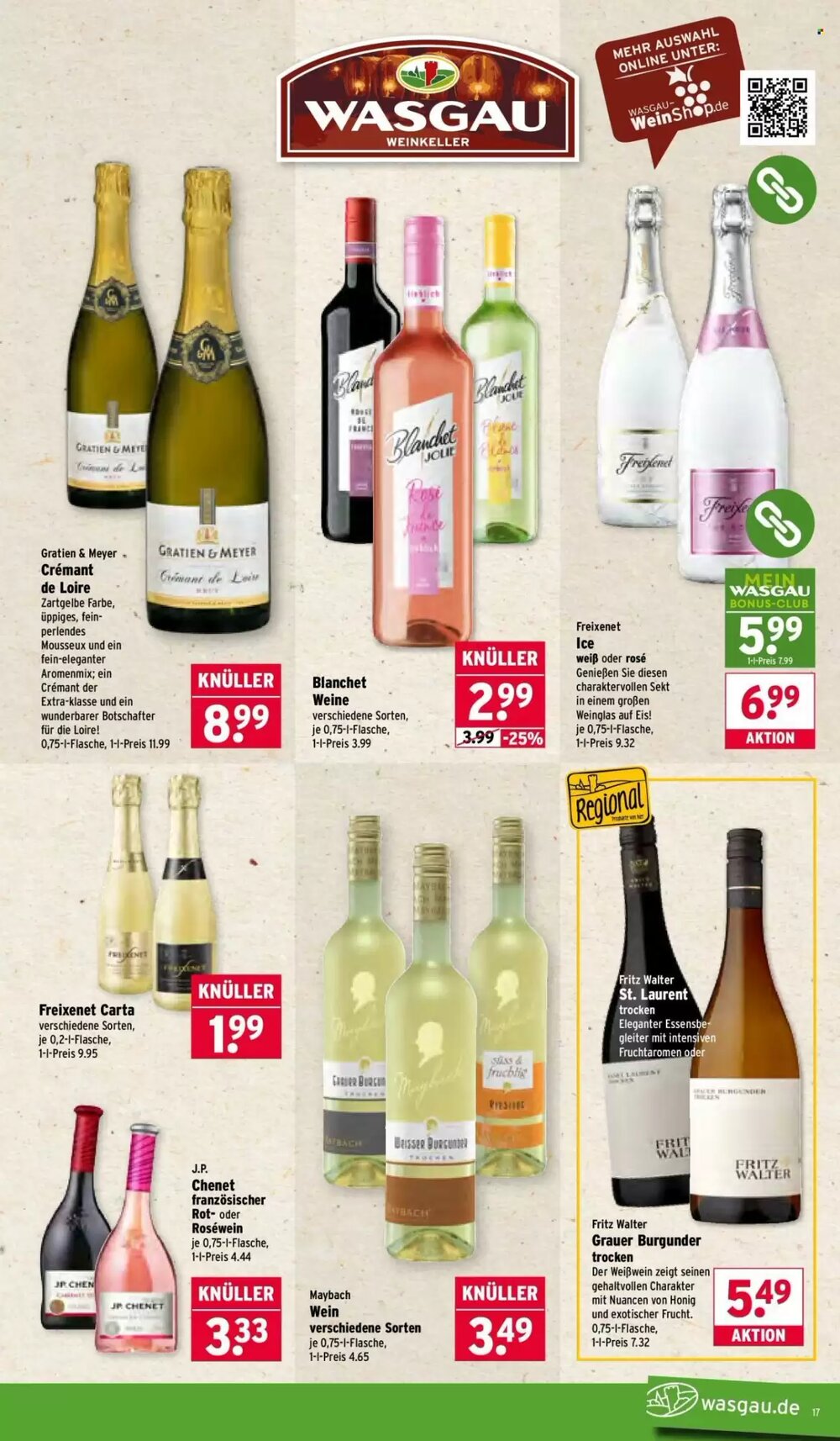 Wasgau Prospekt (ab 26.01.2026) zum Blättern - Seite 17