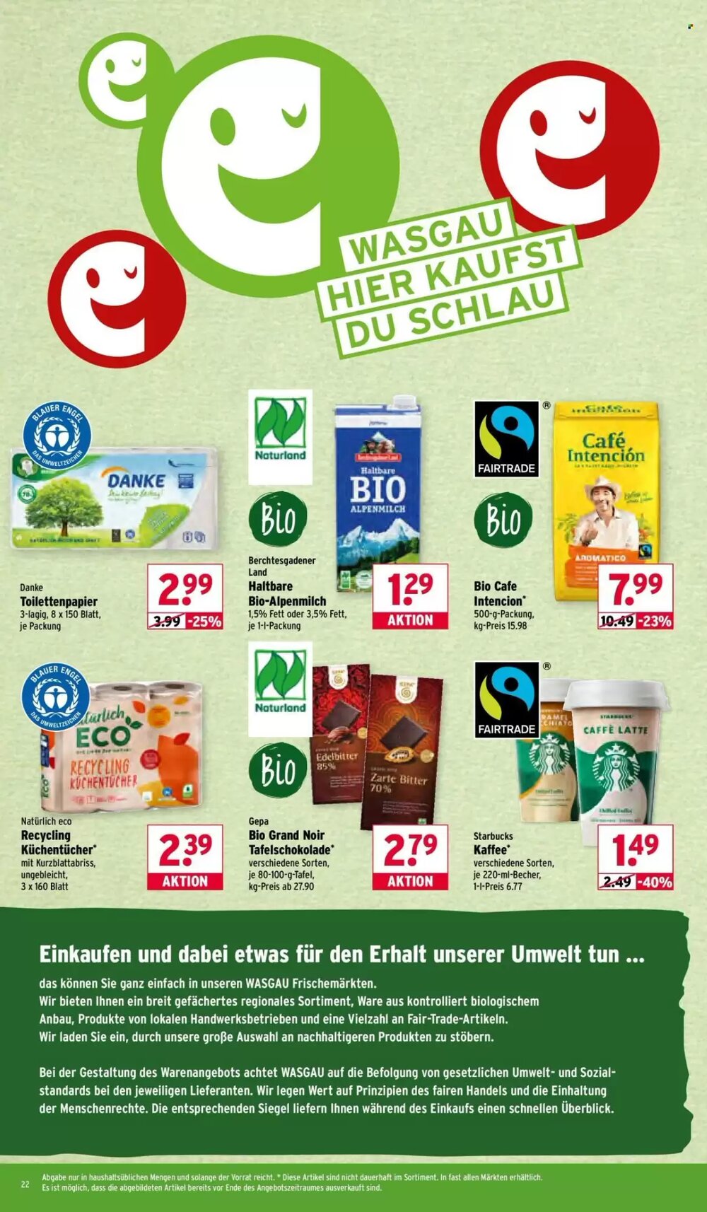 Wasgau Prospekt (ab 26.01.2026) zum Blättern - Seite 22