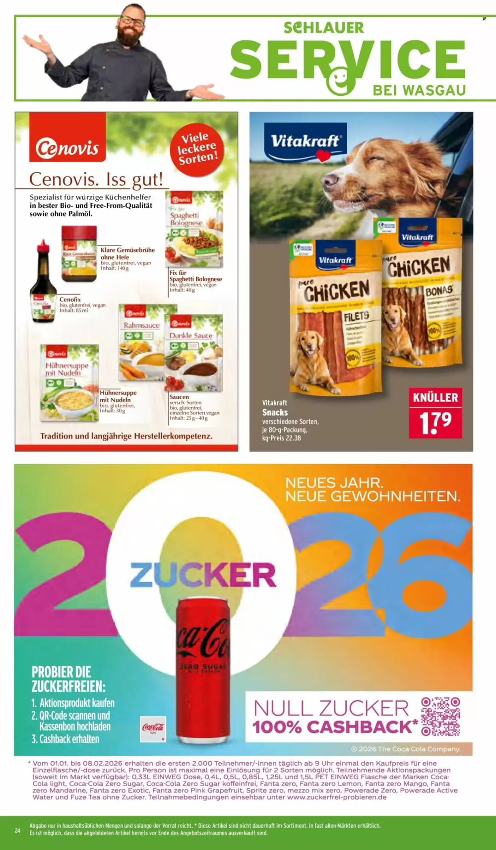 Wasgau Prospekt (ab 26.01.2026) zum Blättern - Seite 24