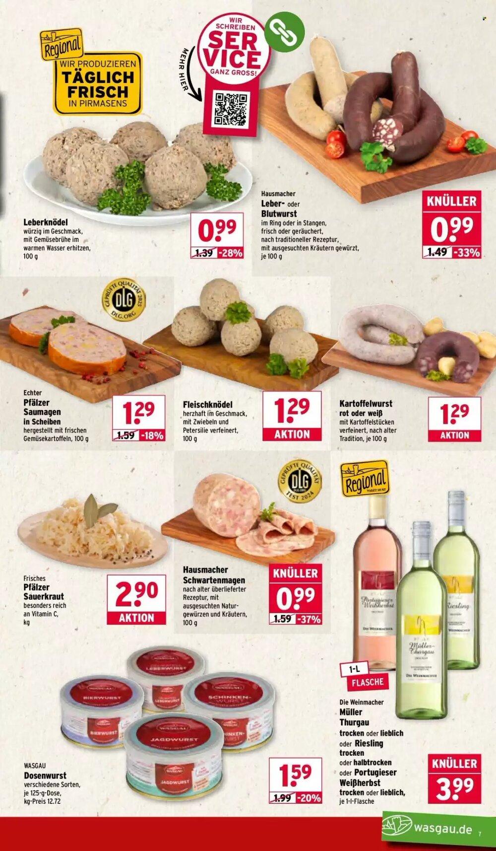 Wasgau Prospekt (ab 26.01.2026) zum Blättern - Seite 7