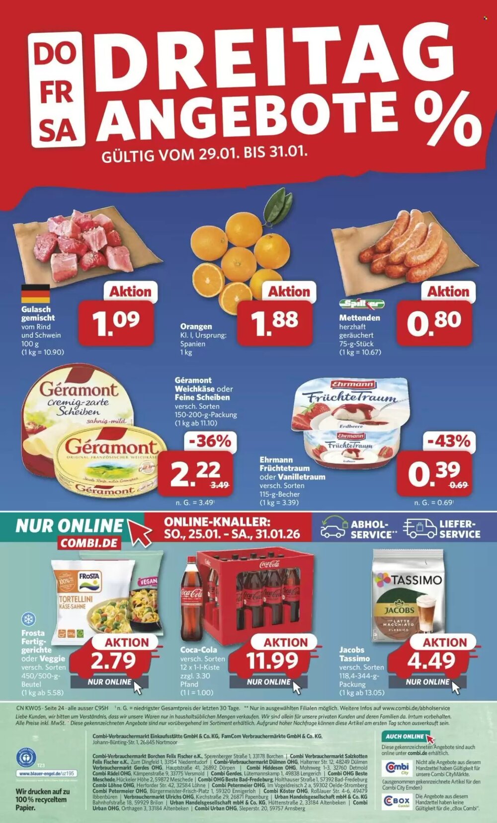 Combi Prospekt (ab 26.01.2026) zum Blättern - Seite 24