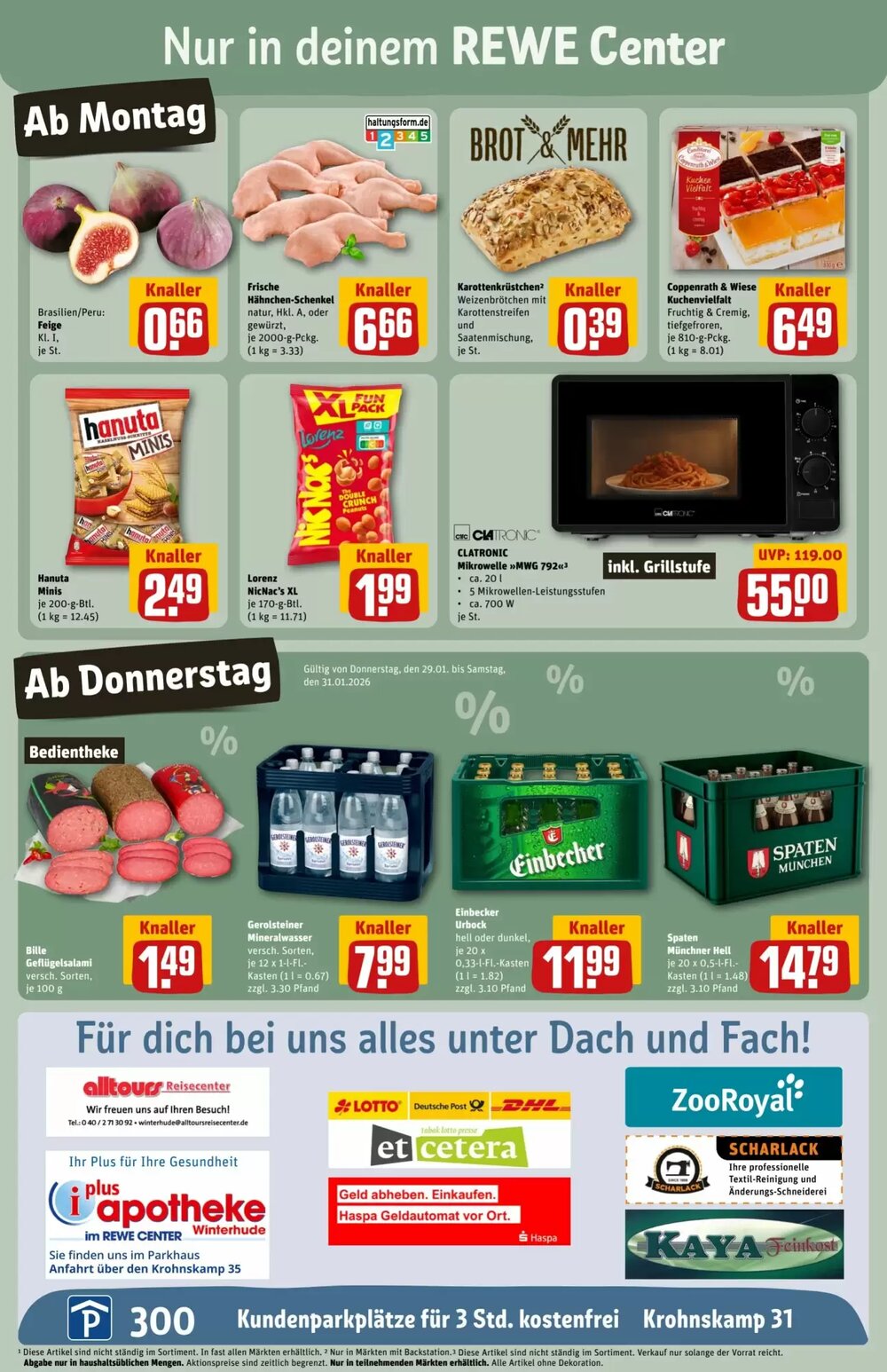 REWE Center Prospekt (ab 26.01.2026) zum Blättern - Seite 3