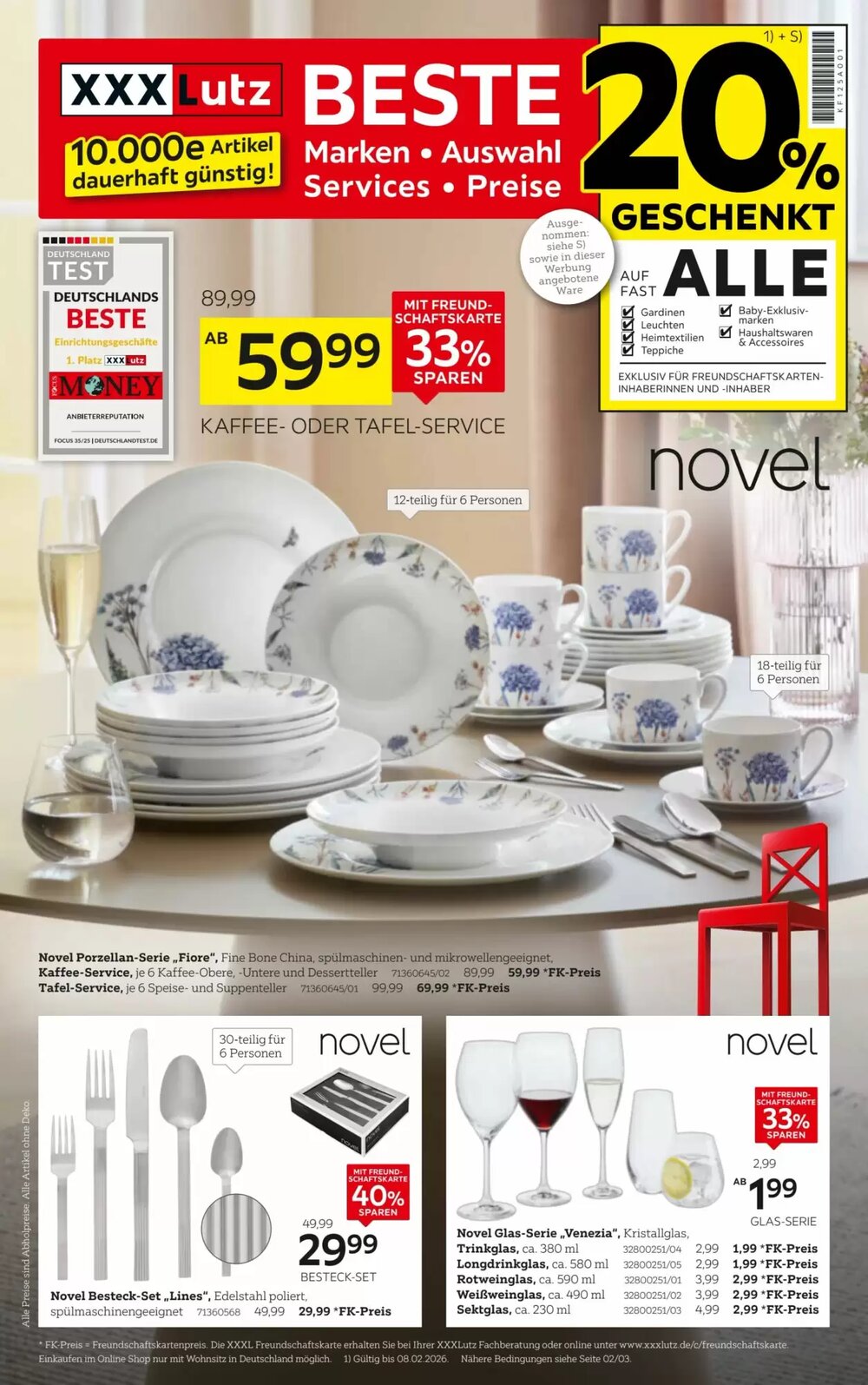 XXXLutz Prospekt (ab 26.01.2026) zum Blättern - Seite 1