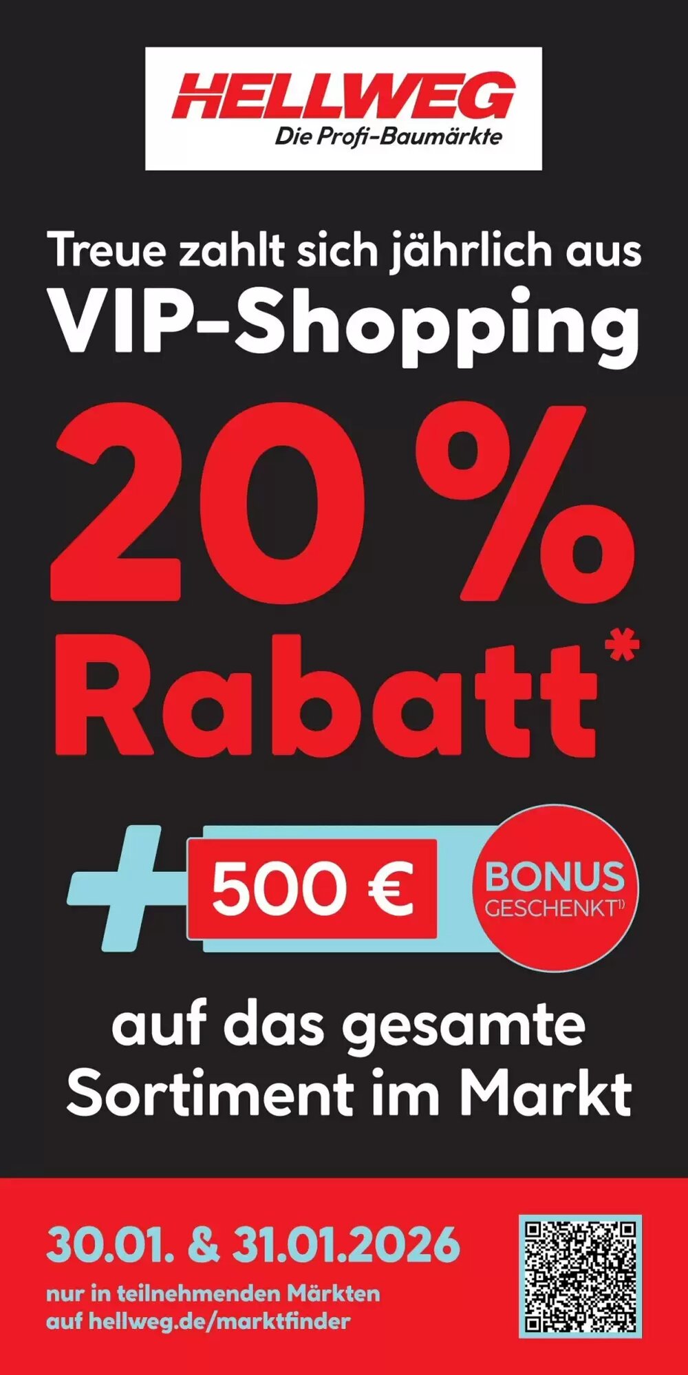 Hellweg Prospekt (ab 26.01.2026) zum Blättern - Seite 1