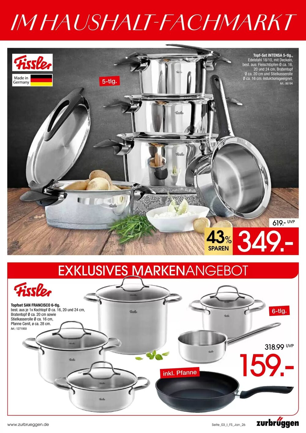 Zurbrüggen Prospekt (ab 26.01.2026) zum Blättern - Seite 3