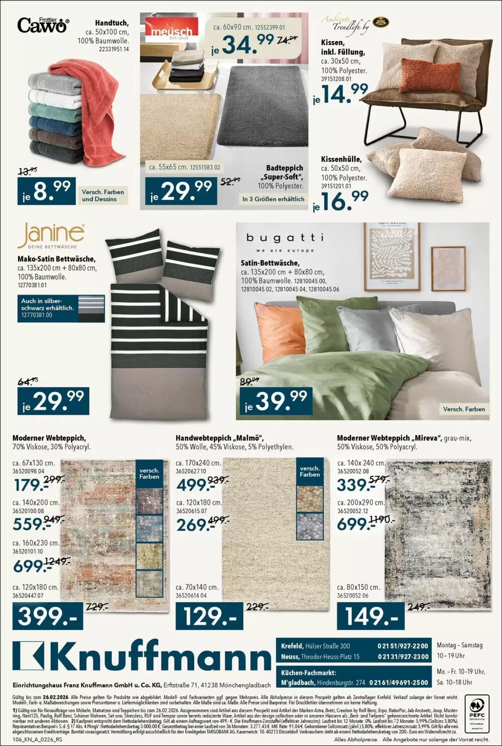 Franz Knuffmann Prospekt (ab 26.01.2026) zum Blättern - Seite 12