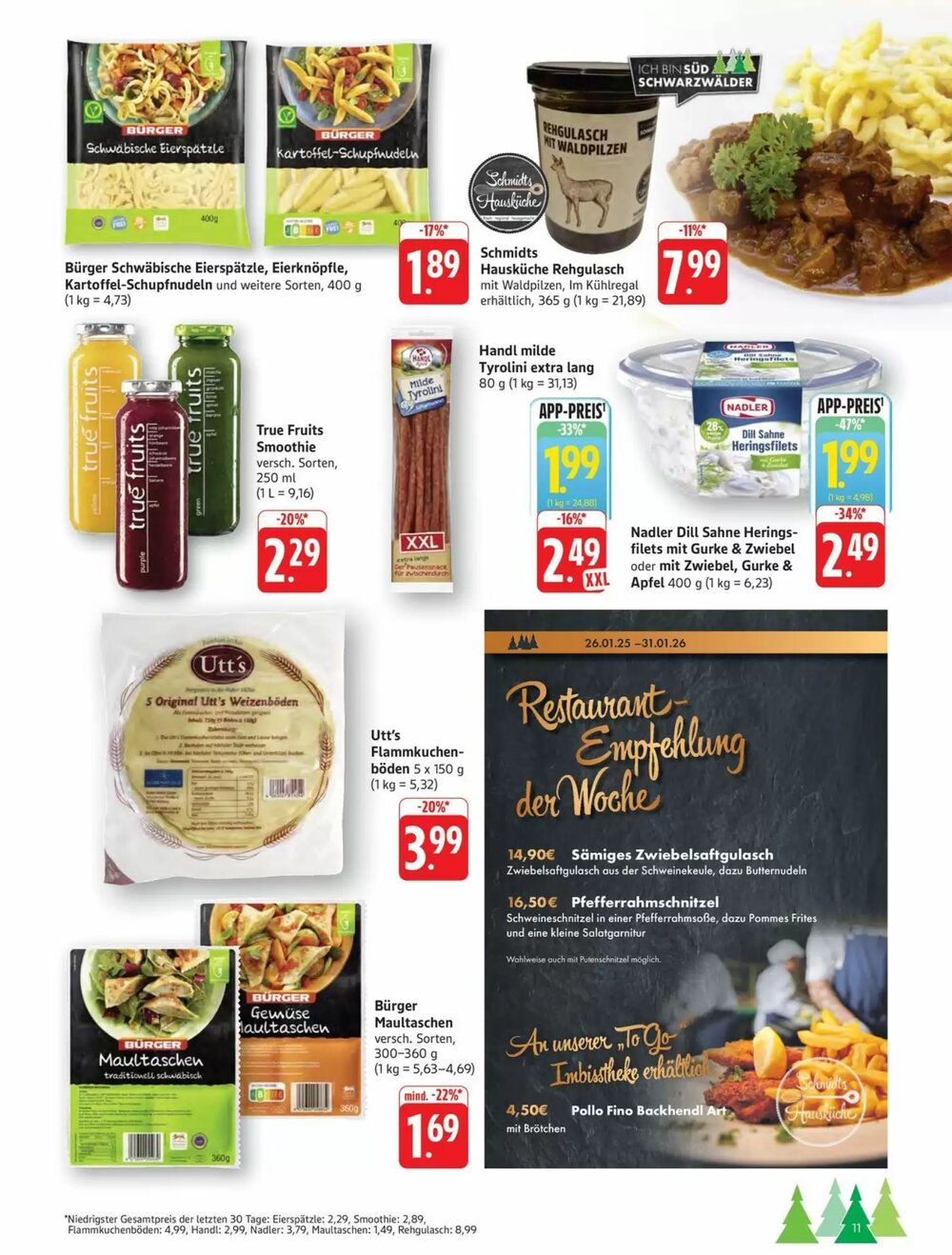 Schmidt's Märkte Prospekt (ab 26.01.2026) zum Blättern - Seite 11