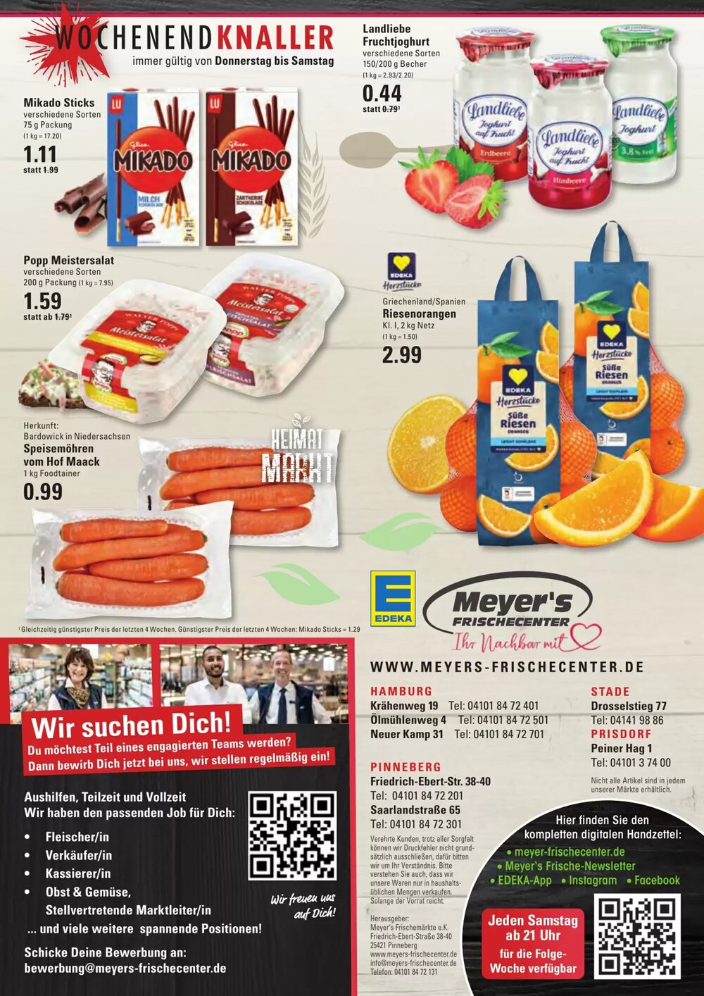 Meyer's Frischemarkt Prospekt (ab 26.01.2026) zum Blättern - Seite 16