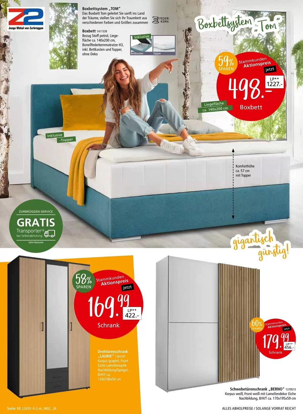 Zurbrüggen Prospekt (ab 27.01.2026) zum Blättern - Seite 14