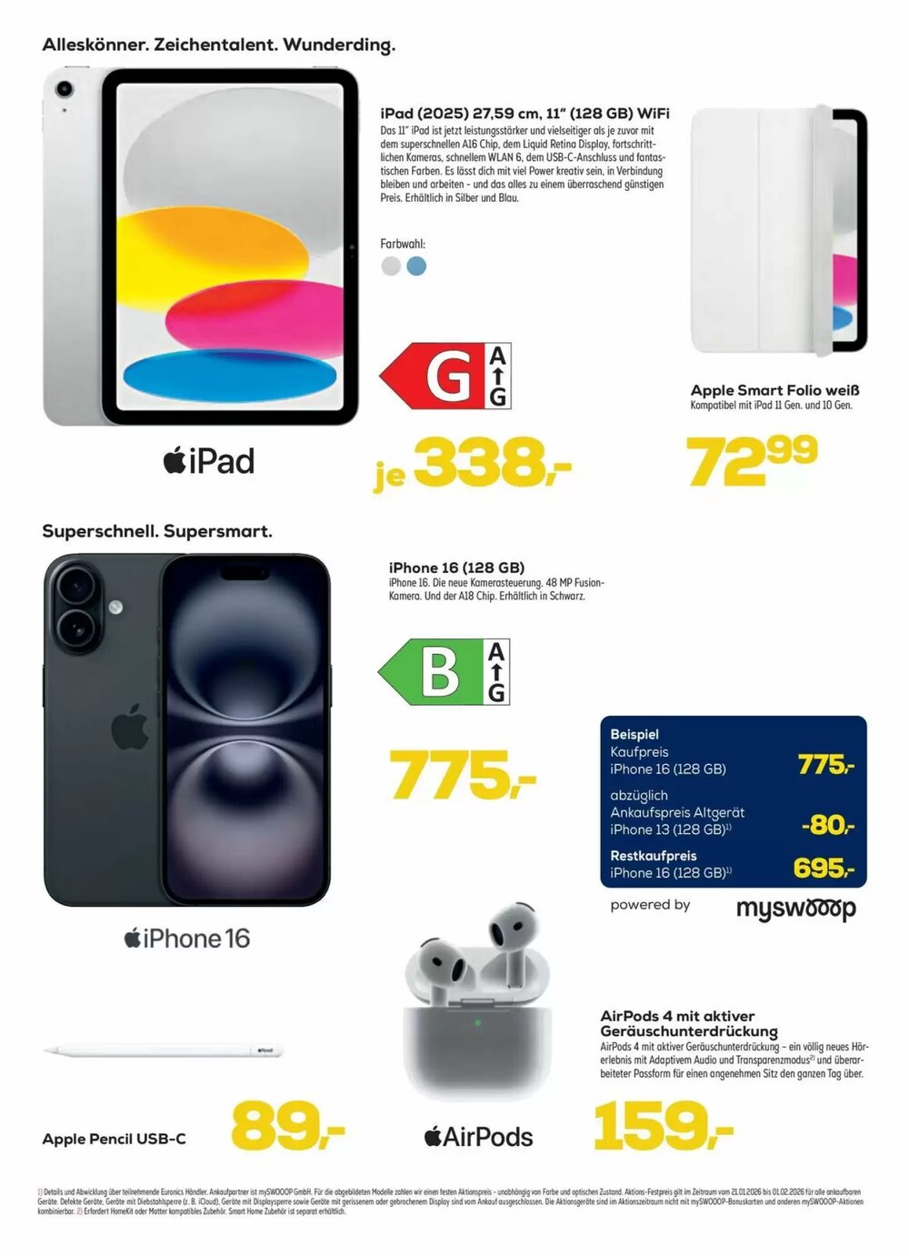 Euronics Prospekt (ab 27.01.2026) zum Blättern - Seite 12