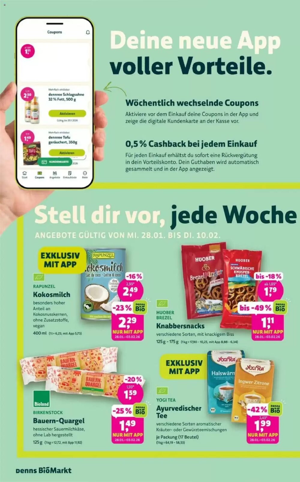 Denns BioMarkt Prospekt (ab 28.01.2026) zum Blättern - Seite 2