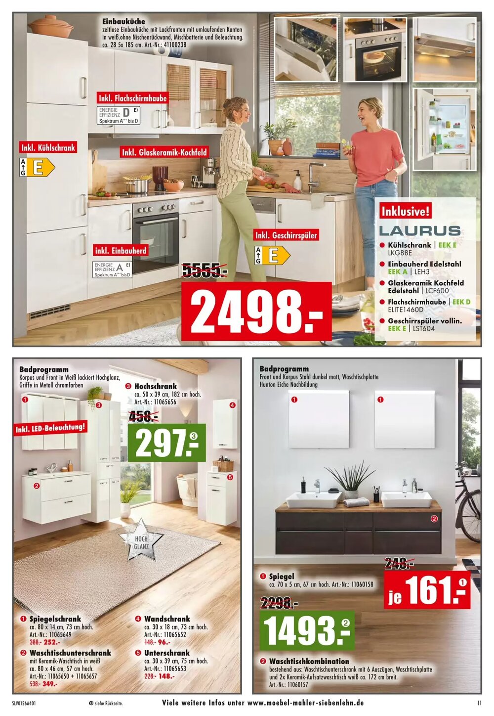 Möbel Mahler Prospekt (ab 28.01.2026) zum Blättern - Seite 11